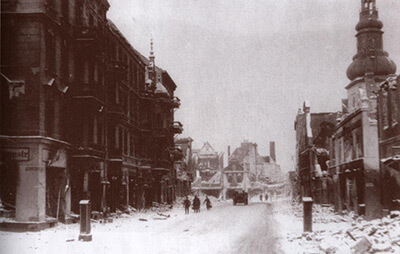 Гинденбургштрассе после штурма города