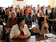 В Черняховске педагогов собрали на слет клуба Янтарный Пеликан