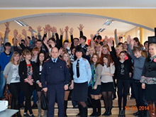 В Калининградской области инспекторы ПДН вместе с коллегами проводят информационную акцию