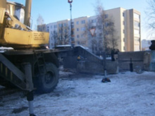 В Черняховске после прорыва теплотрассы в 15 домов вернулось тепло