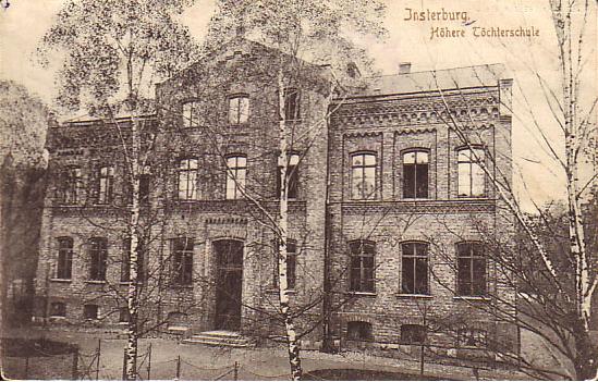 Höhere Töchterschule, Insterburg