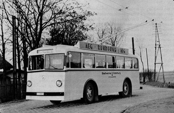 Trolleybus, Insterburg