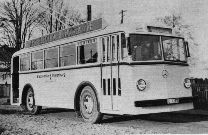 Trolleybus, Insterburg