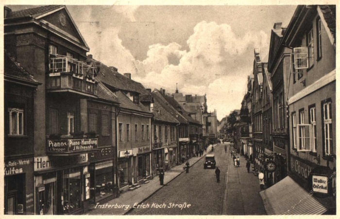 Erich Koch Strasse, Insterburg