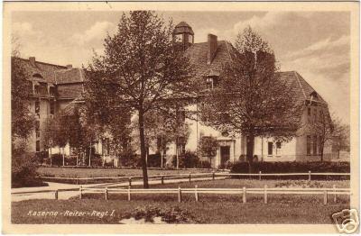 Kaserne - Reiter - Regiment I, Insterburg