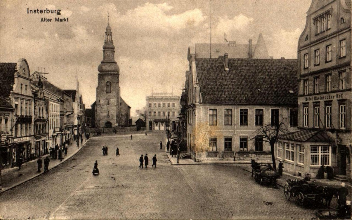 Alter Markt, Insterburg