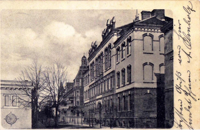 Albrechtstraße, Otto-Braun-Mittelschule, Insterburg