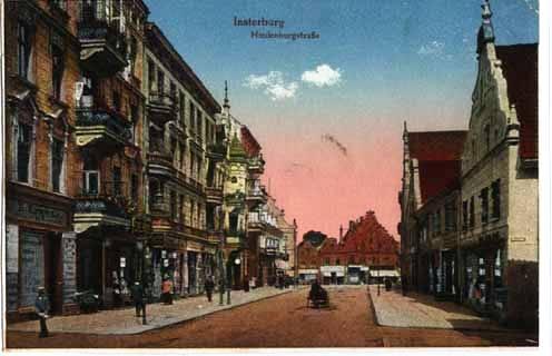 Hindenburgstrasse, Insterburg