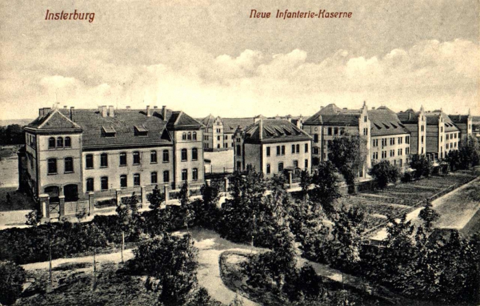 Neue Infanterie-Kaserne, Insterburg