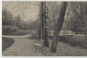 Partie im Stadtpark, Insterburg