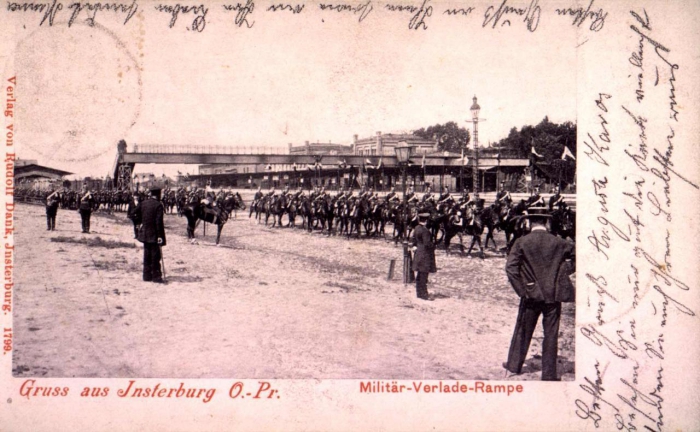 Militär-Verlade-Rampe, Insterburg