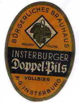 Insterburger Doppel-Bils, Insterburg