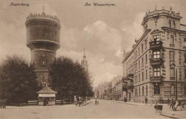 Am Wasserturm, Insterburg