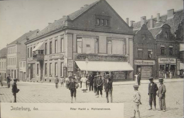 Alter Markt u. Mühlenstrasse, Insterburg