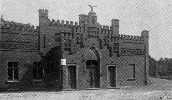 Ofenfabrik Friedrich Gallmeister in der Tunnelstrasse, Insterburg