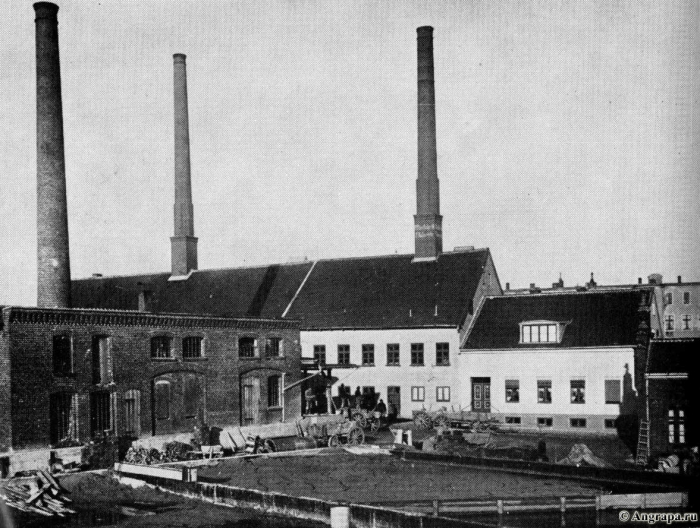 Ofenfabrik Friedrich Gallmeister in der Tunnelstrasse, Insterburg