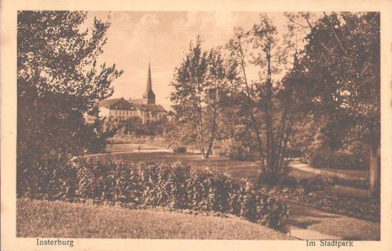 Im Stadtpark, Insterburg