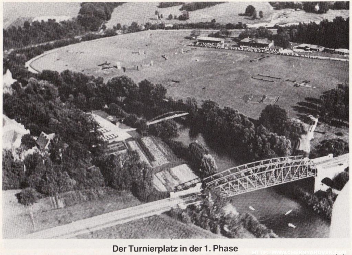 Der Turnierplatz in der 1. Phase, Insterburg