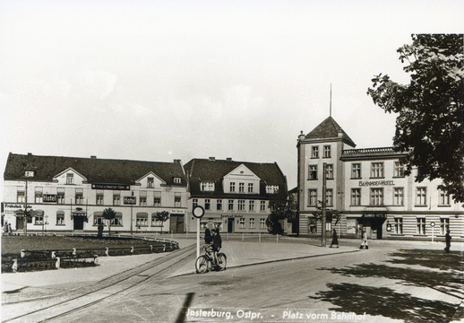 Platz vorm Bahnhof, Insterburg