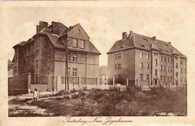 Neue Jägerkaserne, Insterburg