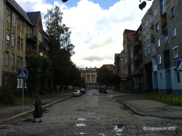 Улица Гвардейская, Черняховск