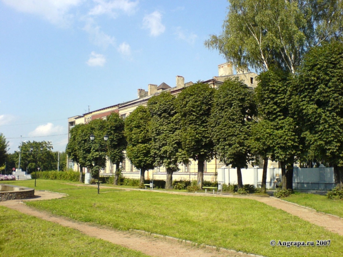 Сквер (переулок 2й-Госпитальный), Черняховск