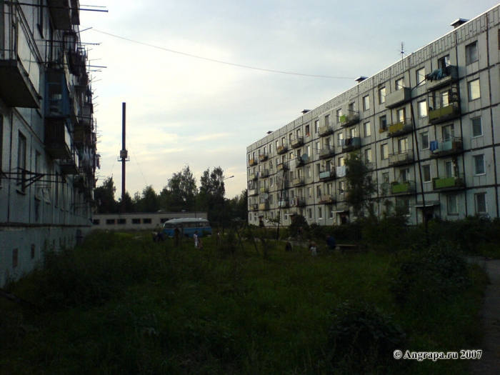 Улица Ленинградская, двор дома 16/6, Черняховск