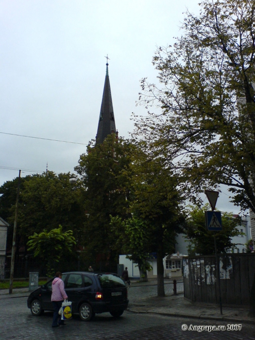 Католическая церковь (улица Ленина), Черняховск