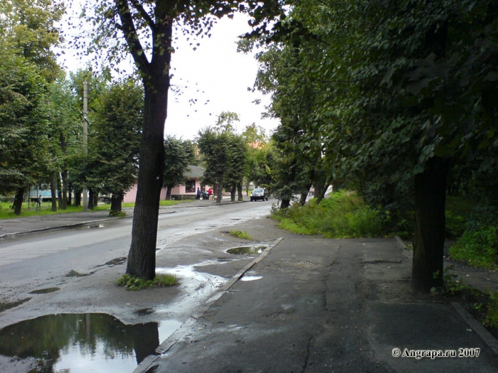 Улица Ленинградская (рядом с Почтовым отделением), Черняховск