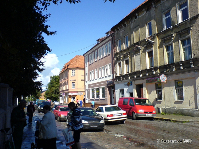 Улица Садовая (рядом с Центральным рынком), Черняховск