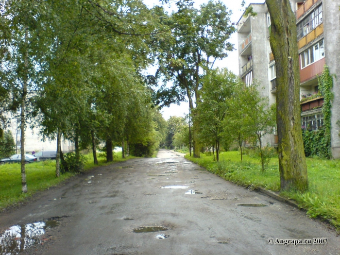 Улица Красноармейская, Черняховск