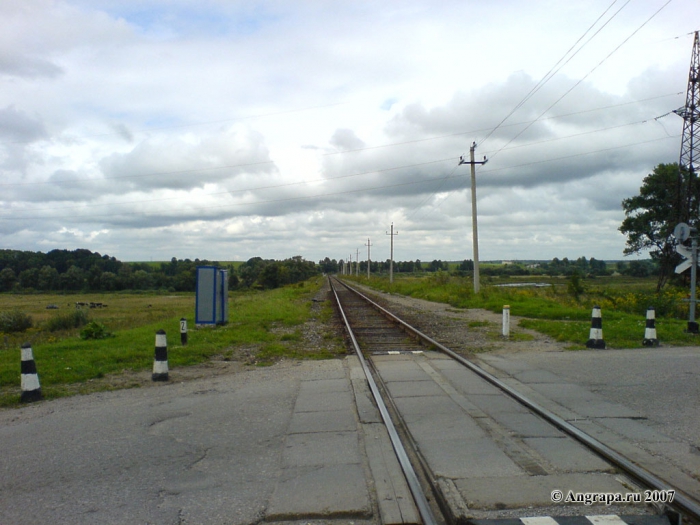 Железнодорожный переезд (улица Черняховского), Черняховск