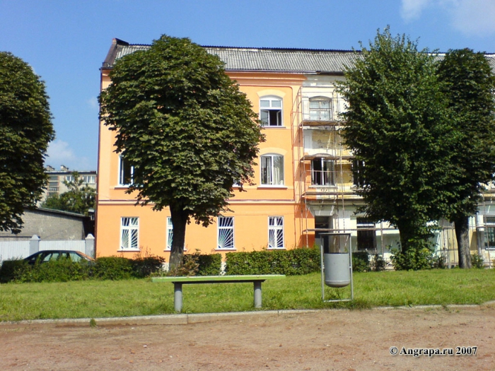 Сквер (переулок 2й-Госпитальный), Черняховск