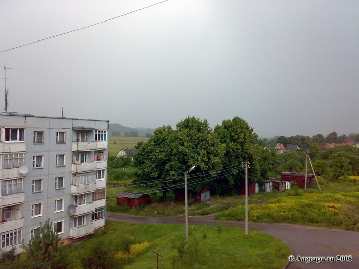 Вид из окна (ул. Черняховского), Черняховск