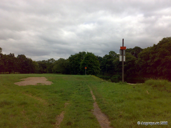 У реки Анграпа (рядом с городским пляжем), Черняховск