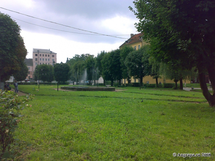 Сквер (переулок 2й-Госпитальный), Черняховск