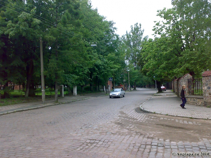 Улица Гагарина (рядом со средней образовательной школой №1), Черняховск