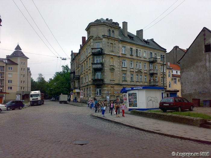 Улица Гагарина (рядом с водонапорной башней), Черняховск