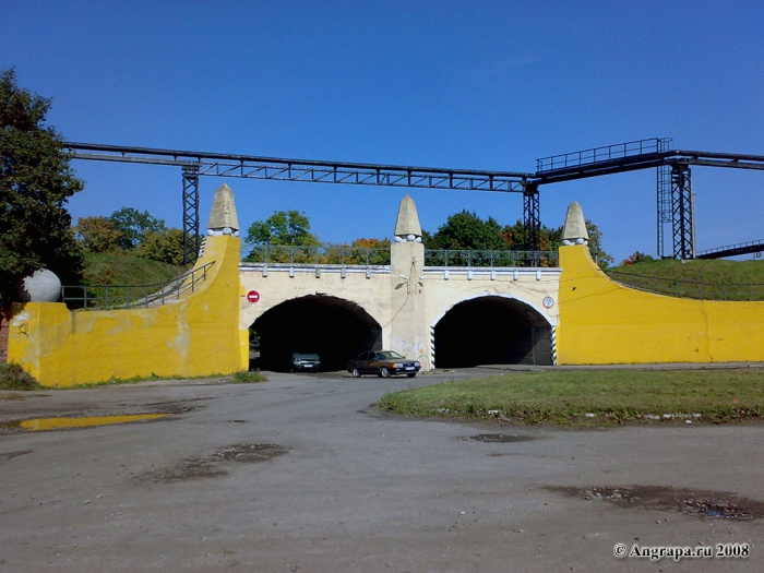 Автомобильный тоннель, улица Курчатова, Черняховск