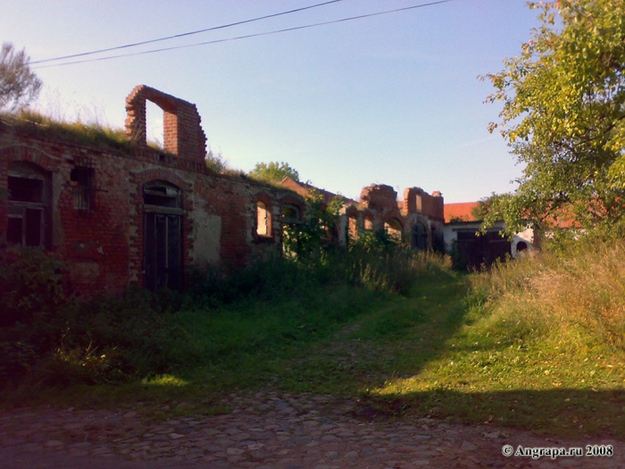 Замок Георгенбург (разрушенная часть), Черняховск