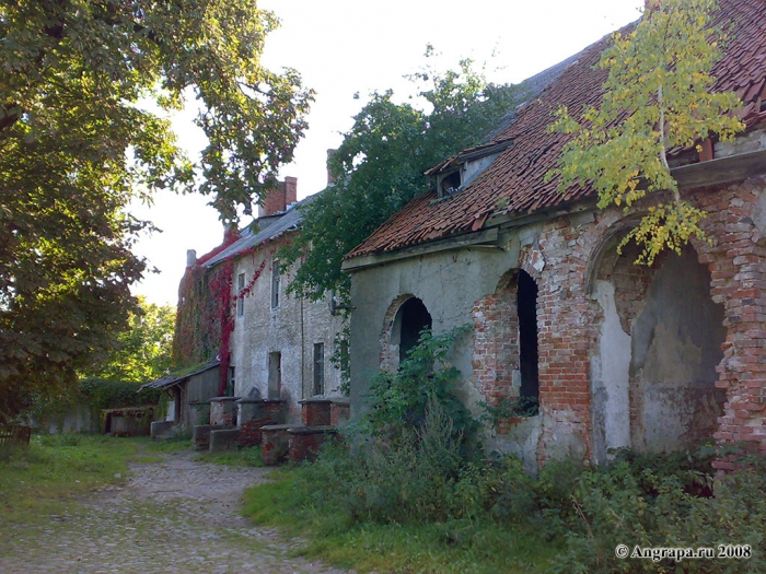 Замок Георгенбург (разрушенная часть), Черняховск