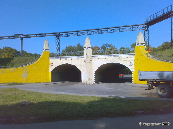 Автомобильный тоннель, улица Курчатова, Черняховск