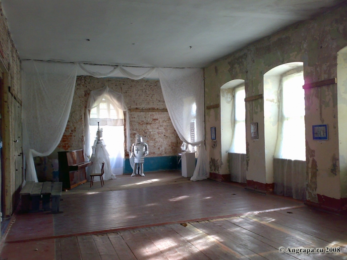 Зал в сохранившейся части замка Инстербург, Черняховск