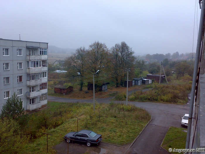 Вид из окна (ул. Черняховского), Черняховск