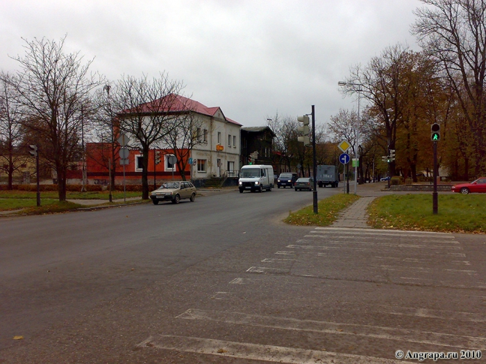 Улица Железнодорожная, Черняховск