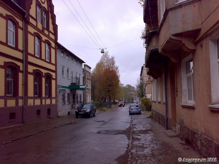 Улица Театральная, Черняховск