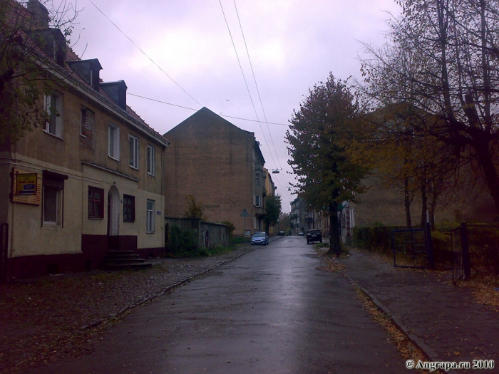 Улица Театральная, Черняховск