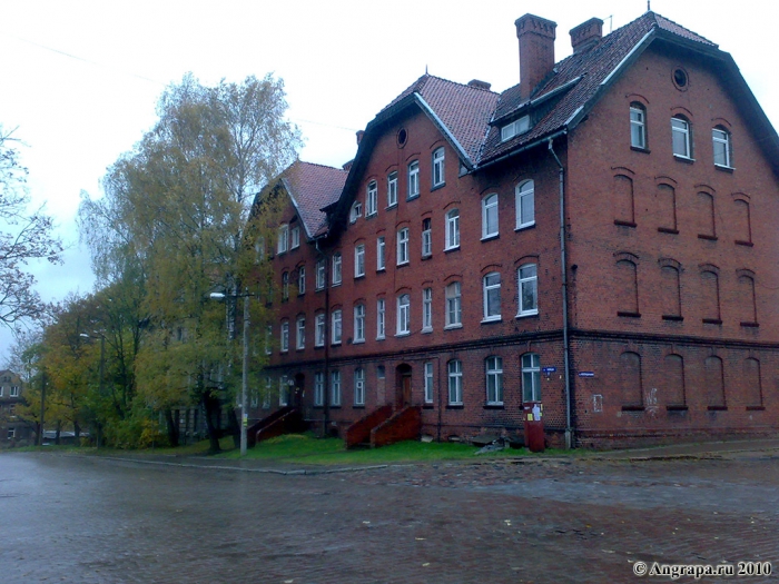 Перекресток улиц Железнодорожная и Победы, Черняховск