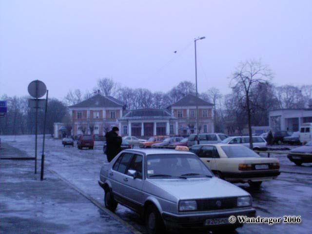 Дом Офицеров и Театральная площадь, Черняховск