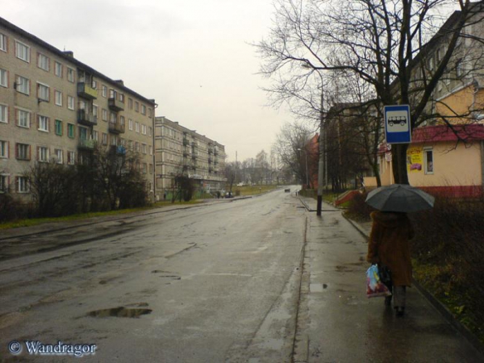 Улица Льва Толстого, Черняховск